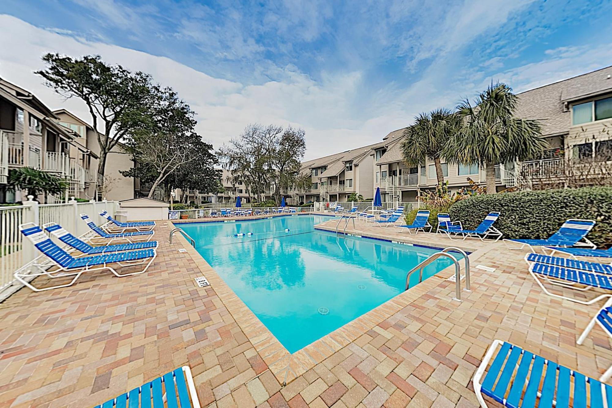 Courtside Villa Pulau Hilton Head Bilik gambar